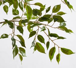 Faux Potted Triangular Ficus