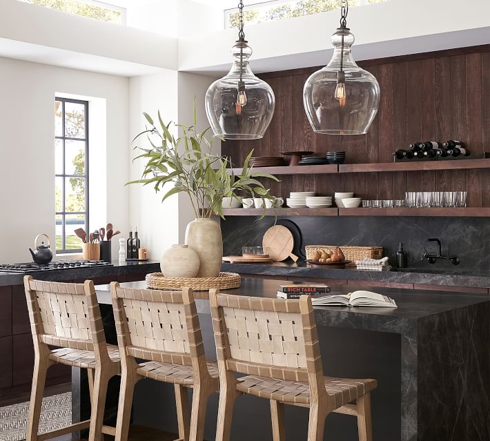 Flynn Recycled Glass Pendant - Stylish Lighting | Pottery Barn