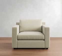 Pacifica Wide Arm Square Arm Chair