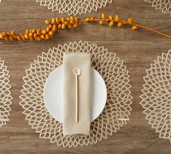 Dahlia Vinyl Placemats - Set of 4