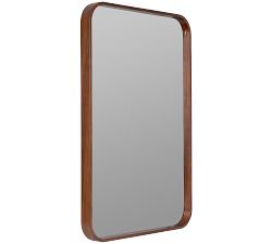 Danica Wooden Rectangular Wall Mirror