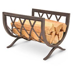 Iron Weave Firewood Holder