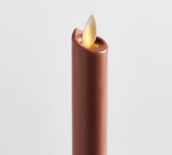 Premium Flickering Flameless Wax Taper Candle