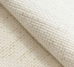 Warp &amp; Weft Paper Weave Natural Grasscloth Wallpaper