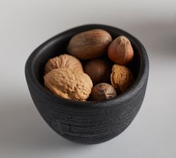 Alton Handcarved Wood Dip Bowls