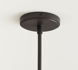 Caldwell Flared Recycled Glass Linear Chandelier (60")