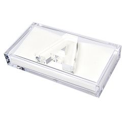Open Box: Clear Acrylic Guest Napkin Holder