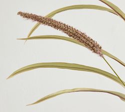 Faux Dried Grass Branch