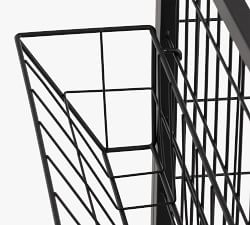 Industrial Metal Gear Storage Cart