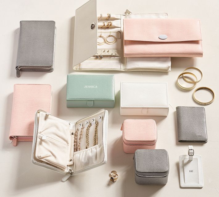 Mckenna Personalized Travel Jewellery Box - Large | Pottery Barn