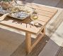 Woodside Eucalyptus Rectangular Outdoor Coffee Table (52")