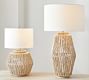Abaca Woven Table Lamp (25")