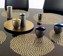 Dahlia Vinyl Placemats - Set of 4