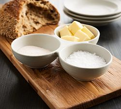 Farmstead Stoneware Multi-Condiment Server