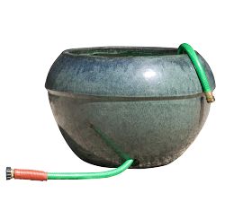 Garden Hose Pot with Antique Jade Cuff