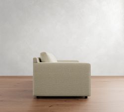 Pacifica Wide Arm Trundle Sleeper Sofa (89")