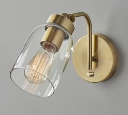 Bianca Hand-Blown Glass Sconce (5'')