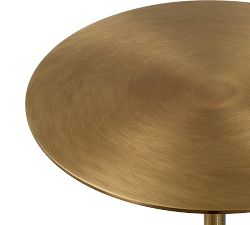 Kia Round Marble Cocktail Table (8.5")