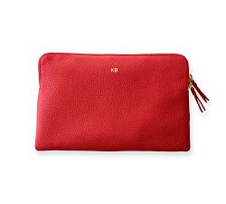 Mark &amp; Graham Leather Daily Zipper Pouch