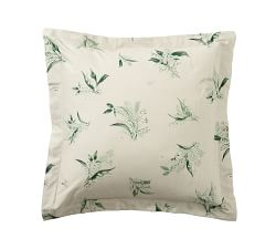 Monique Lhuillier Lily of the Valley Cotton Sham