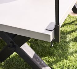 Outdoor Tabletop String Light Holder Posts - Set of 2