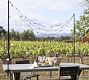 Outdoor Tabletop String Light Holder Posts - Set of 2