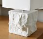 Amara Chiseled Marble Table Lamp (14"-19")