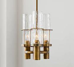 Essex Recycled Glass 3-Light Pendant (8")