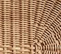 Handwoven Wicker Oval Placemat