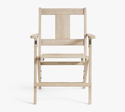 Indio Eucalyptus Foldable Outdoor Armchairs, Set of 2