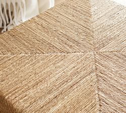 Malibu Square Woven Coffee Table