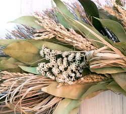 Dried White Oak Wreath