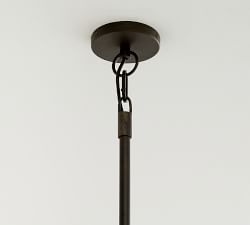 Windham Alabaster Tile Round Chandelier (30"-42")