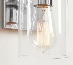 Rhodes Tube Sconce (9")