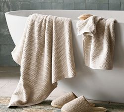 Belgian Flax Linen Waffle Slippers