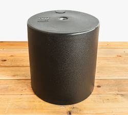 Bistro Standing String Lights Post With Tank Base