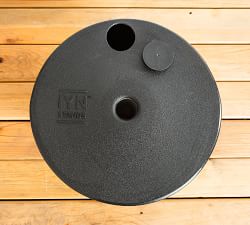 Bistro Standing String Lights Post With Tank Base