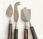 Horn Handcrafted Cheese Knives - Set of 4