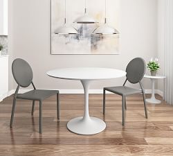 Layne Faux Leather Dining Chair, Set of 2