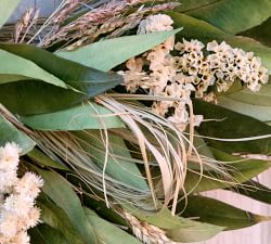Dried White Oak Wreath
