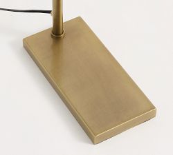 Sherman Metal Dome Task Floor Lamp (46")