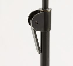 Sherman Metal Dome Task Floor Lamp (46")