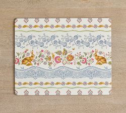 Botanical Bunny Cork Placemats - Set of 4