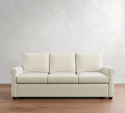 Cameron Modern Roll Arm Sleeper Sofa with Air Topper (56"&ndash;88")