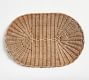 Handwoven Wicker Oval Placemat