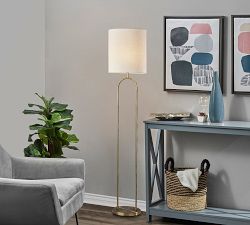 Jaymes Metal Floor Lamp (70")