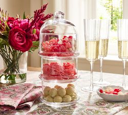 Stacking Glass Condiment Servers