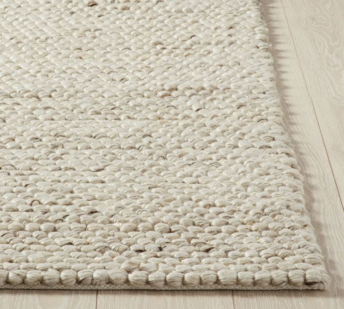 Zane Handwoven Textured Rug - Cozy & Elegant | Pottery Barn