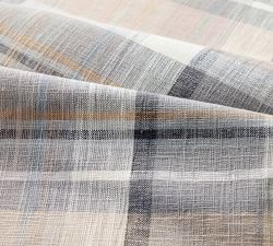Montecito Plaid Cotton/Linen Table Runner