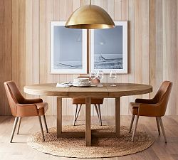Portola Round Extendable Dining Table (54"- 74")